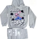 JOGGING FILLE GRIS
