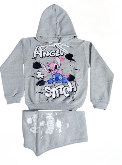 JOGGING FILLE GRIS