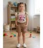 Ensemble 2 pièces short fille BEIGE