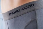 Boxers coton lycra uni - Mario Conti 100% coton 95% coton ; 5% lycra – Image 4