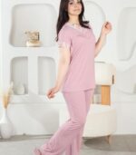 Pyjama femme en dentelle – Élégance & confort – Image 2