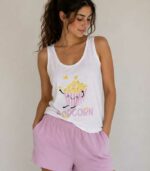 PYJAMA FEMME SHORT POP CORN – Image 4