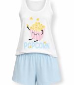 PYJAMA FEMME SHORT POP CORN – Image 3