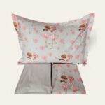 PARURE DE LIT 1,5 PLACE 100% COTON 120X190 CM