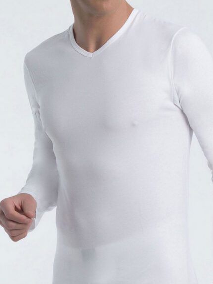Camisole homme col rond 100% coton interlock