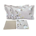 PARURE DE LIT 2 PLACES POLYCOTON 180X200 CM