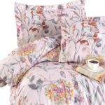 Parure de lit 2 places 100% coton 180x200 cm
