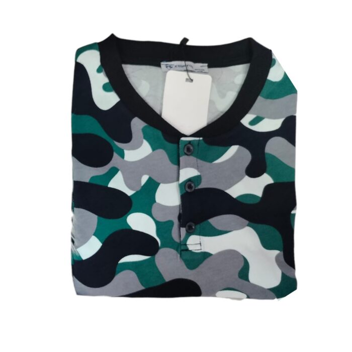 Pyjama Homme manches longues Deux Pièces – Image 2
