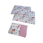 PARURE DE LIT 2 PLACES POLYCOTON 180X200 CM