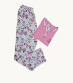 Pyjama femme ML Cute Rose – Image 2