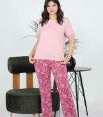 Pyjama femme L élegance Rose – Image 3
