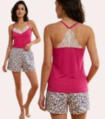 Pyjama femme short