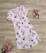 Chemise de nuit coton femme – Image 3