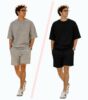 Ensemble Homme casual interlock noir