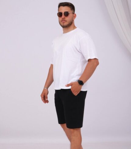 Short Homme Jogging Interlock – Confort & Style