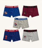Lot de 3 boxers garçons – Héros & jeux vidéo
