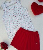 Pyjama cœur femme – Confort et douceur – Image 4