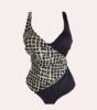 Maillot femme 1 piece croisé NOIR T 40