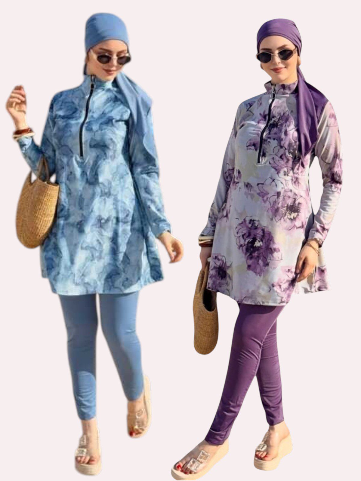 burkini femme Burkini moderne et élégant – Ensemble 3 pièces – Image 1