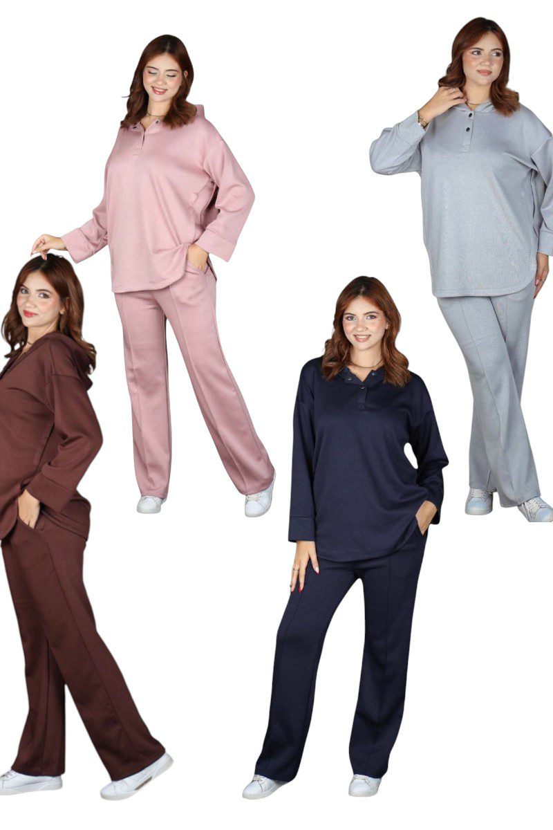 SET FEMME AV CAPUCHE Set Femme casual chic – Image 1