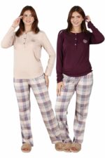 Pyjama Femme à carreaux – confort et élégance