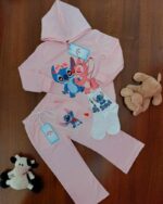 JOGGING FILLE 3 PIECES ROSE BEBE – Image 2
