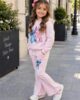 JOGGING FILLE 3 PIECES ROSE BEBE